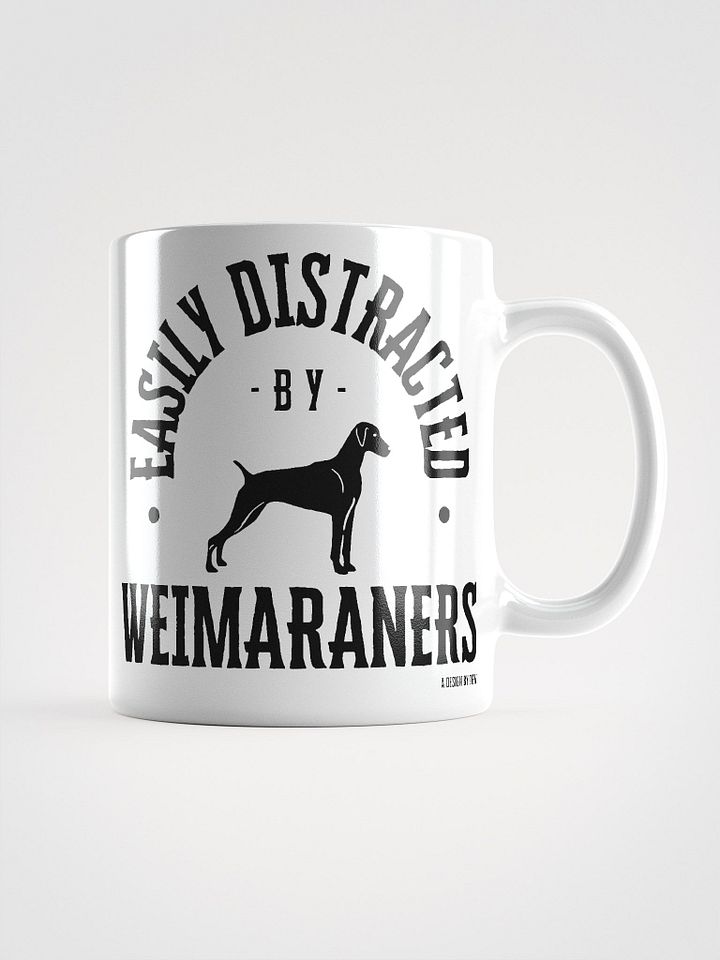 Easily Distracted - White Glossy Mug product image (1)