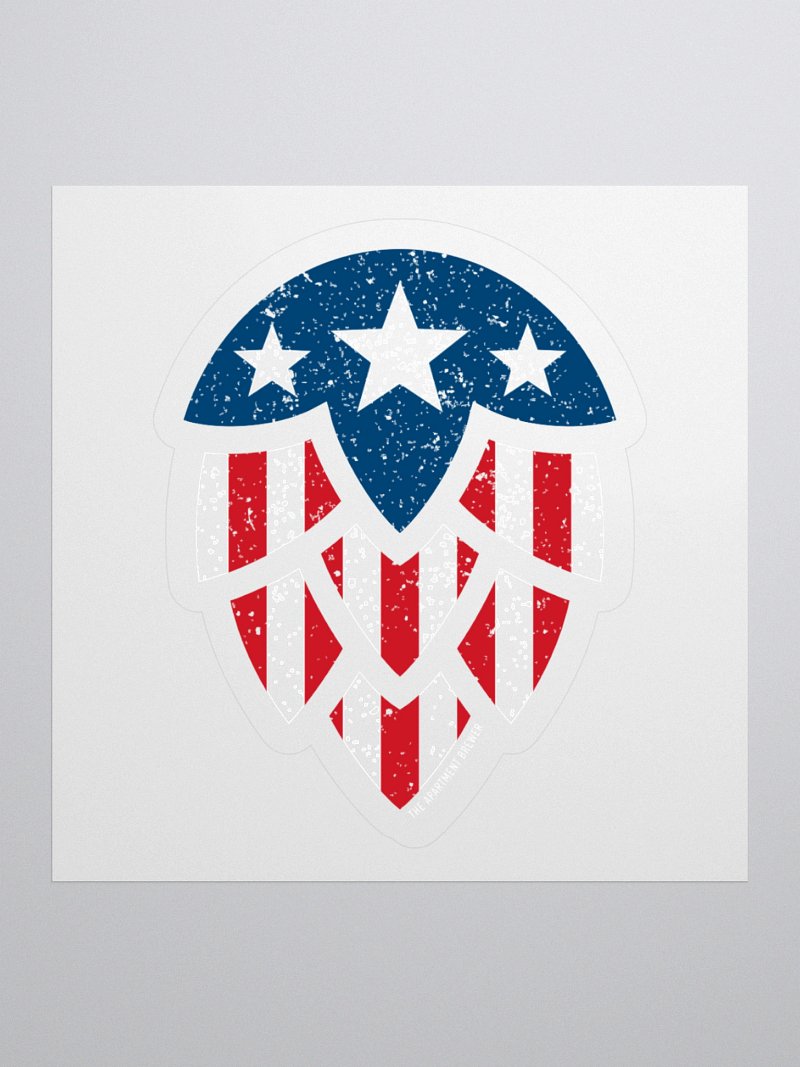 Patriotic Hop Sticker