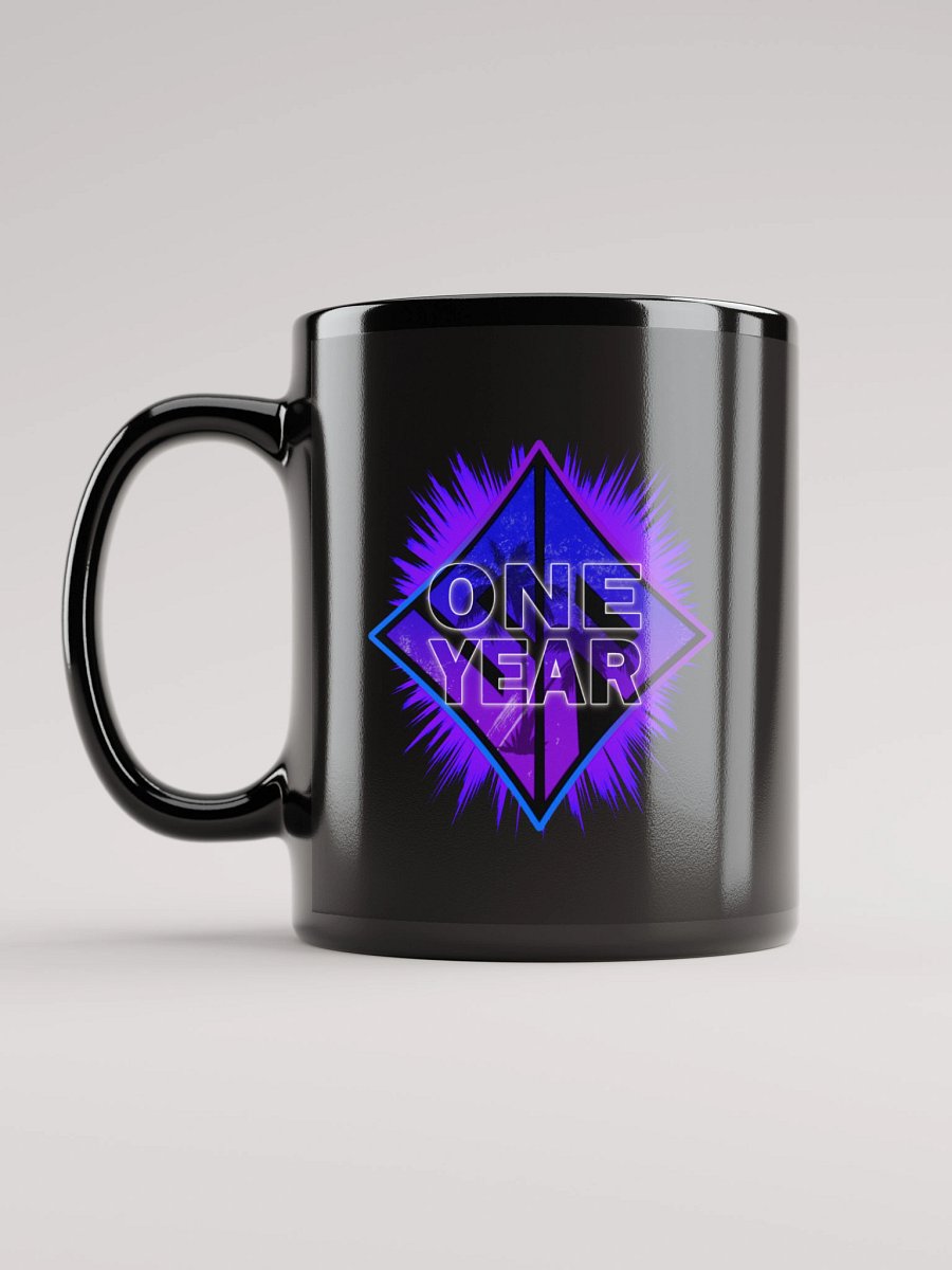 One Year OG Black Glossy Mug product image (4)