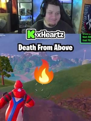Death from Above#xheartz #foryourpage #fortniteclips #fortnite