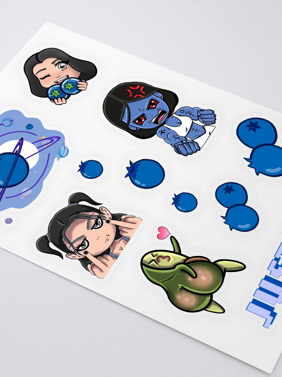 Justa Sticker Sheet product image (3)