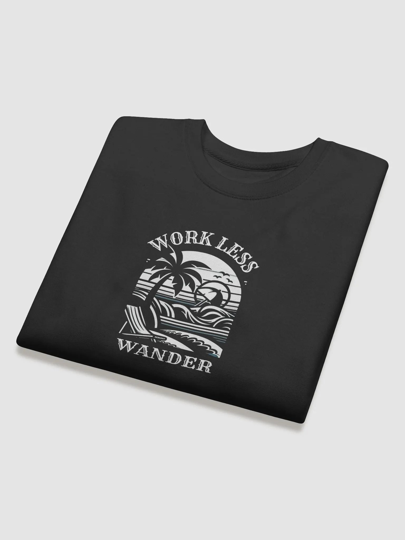 Cotton Heritage Premium Sweatshirt | AI Design work less wander product image (4)