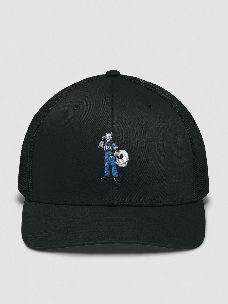 R.E. Husky front logo trucker product image (1)