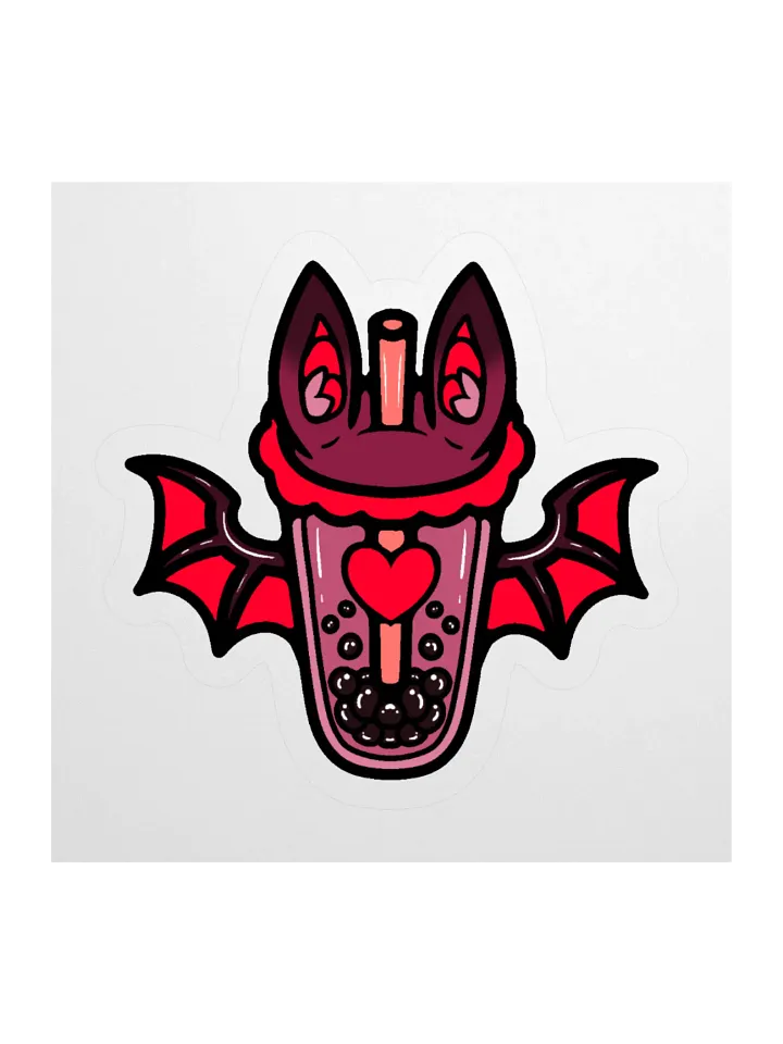 MatchaEXE Red Bobat Sticker product image (3)