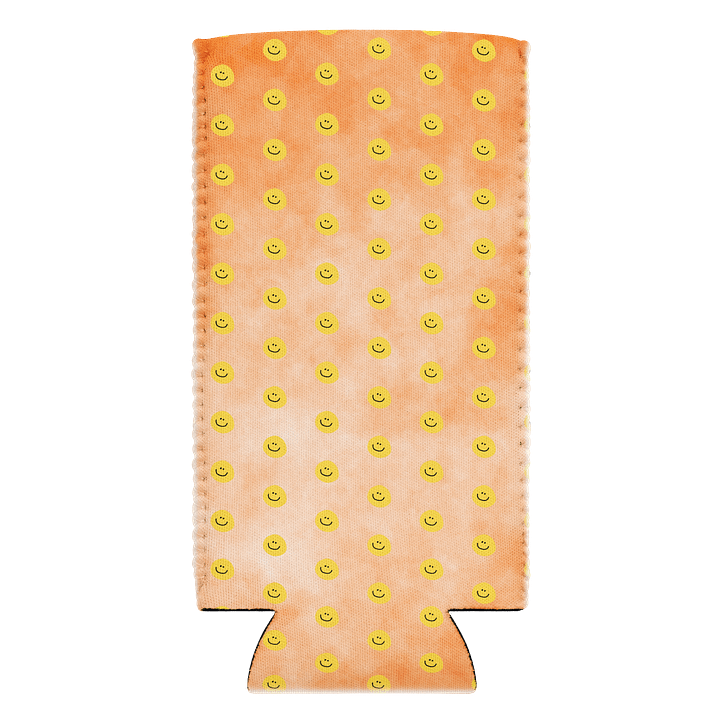 Smiley Tie Dye Coozie - Orange product image (2)