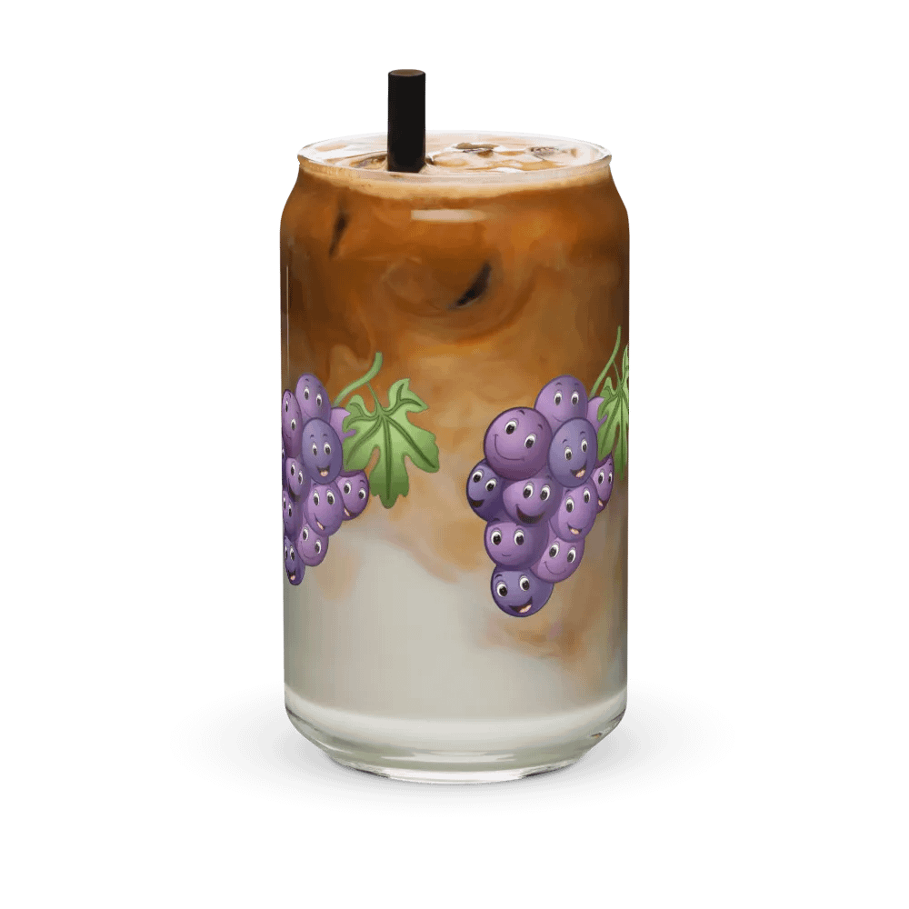 Quench your thirst in style with our 16oz Sipper Glass. Made from clear tempered glass, it's durable product image (36)