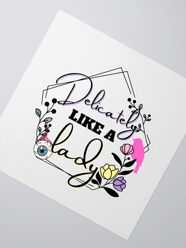 Like A Lady Sticker product image (2)
