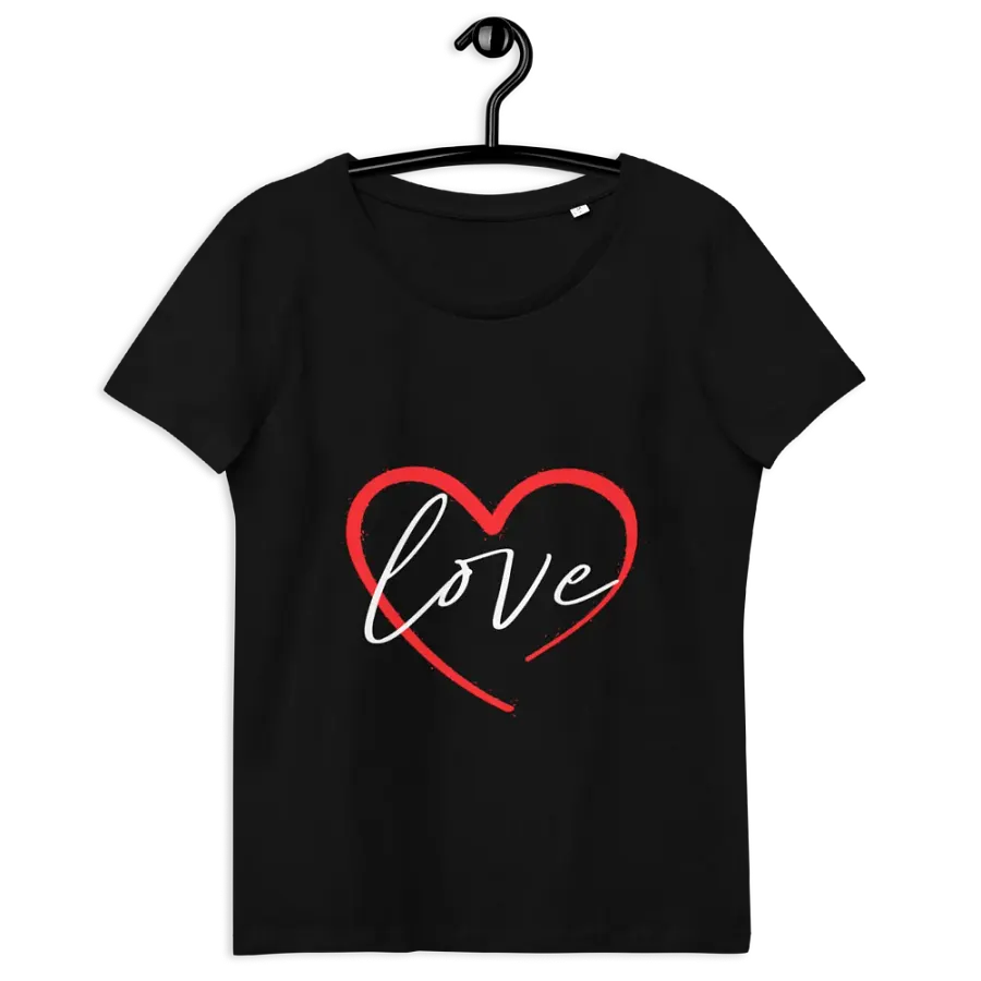 Love Graffiti Heart Women's Tee product image (12)