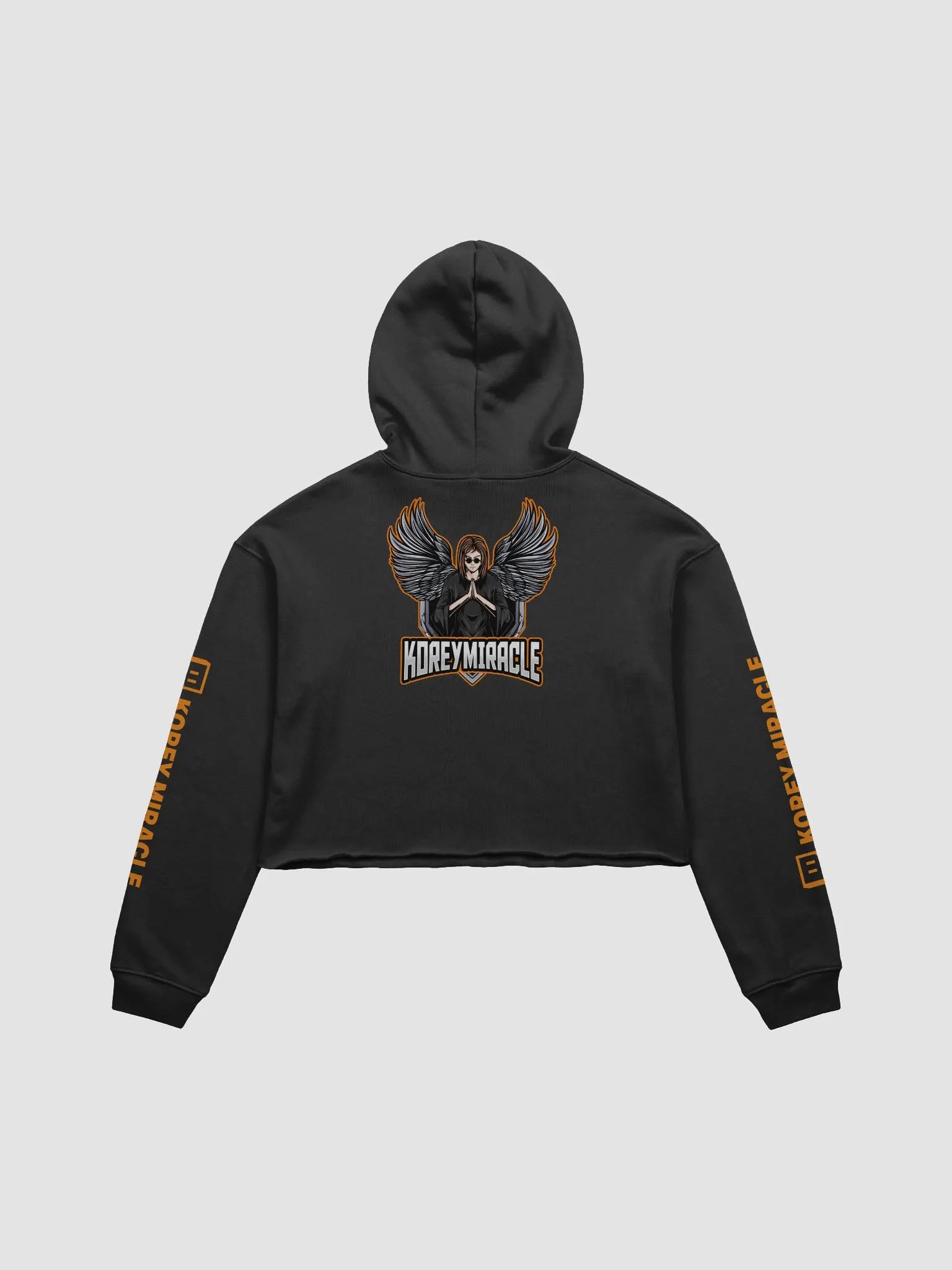 Hockey Masked Man Crop Hoodie product image (2)