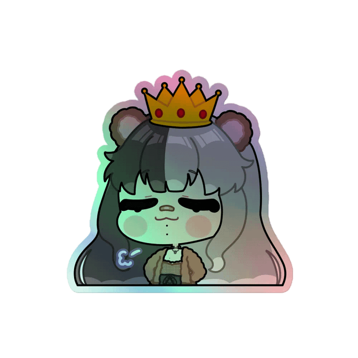 Queen Holographic Sticker product image (2)