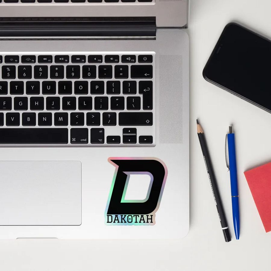 Black D Logo Holo Sticker product image (12)