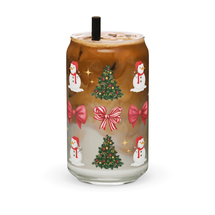 Festive Cheers Can-Shaped Glass product image (36)