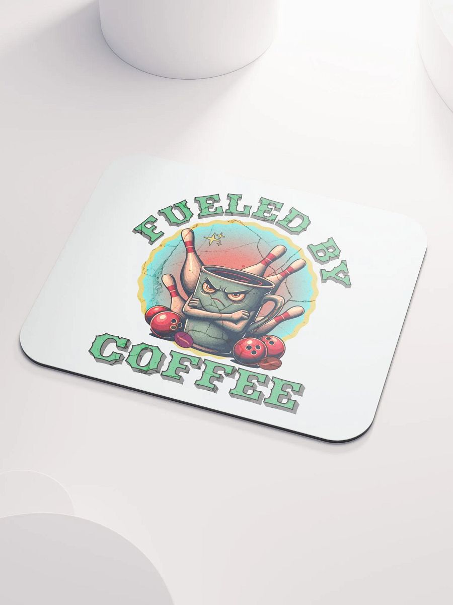 Fueled By Coffee Bowling Coffee Mouse Pad product image (4)