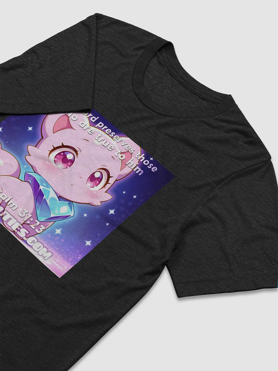 Bible Cuties Violet - The Lord preserves those who are true to him T Shirt product image (6)