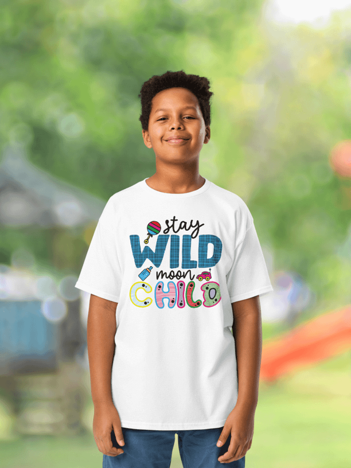 Moon Child | Unisex Gildan Youth Classic Tee product image (1)