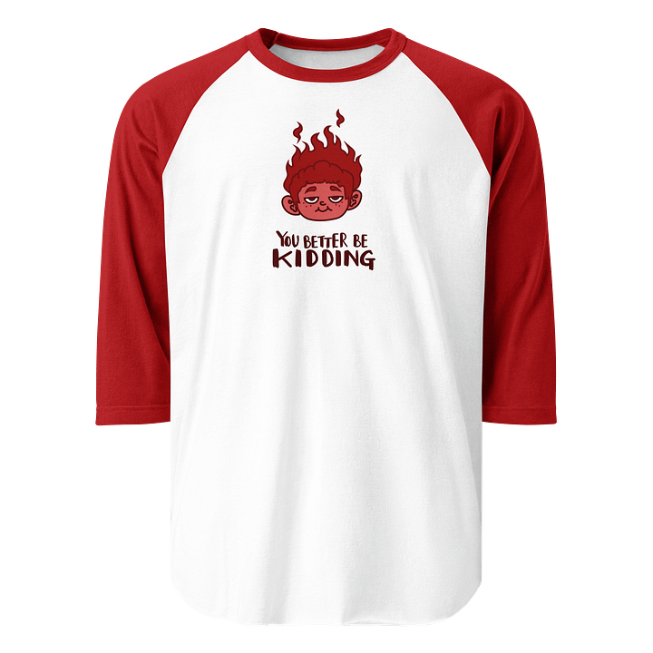 (R) Better Be Kidding Raglan Tee product image (1)