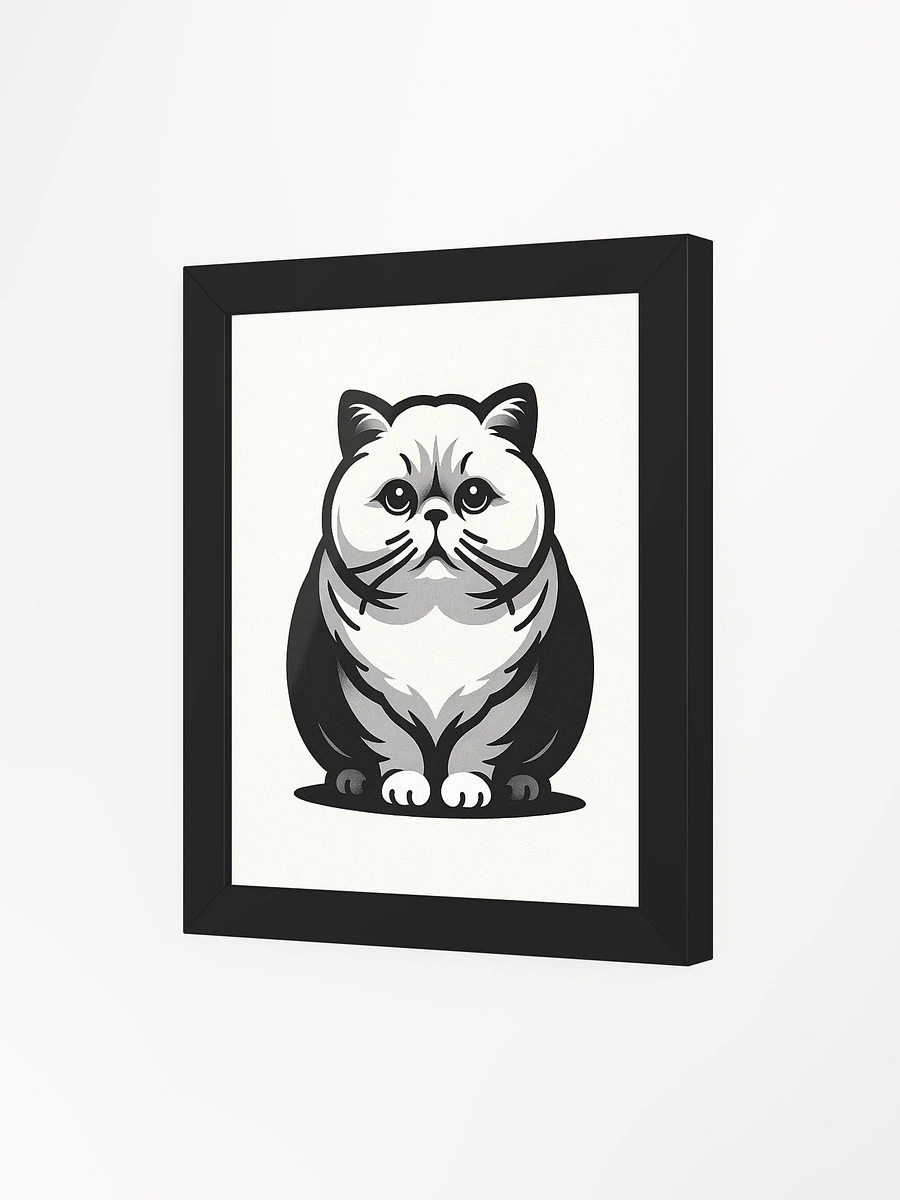 Framed High-Quality Matte Poster (in): Exotic Shorthair product image (47)