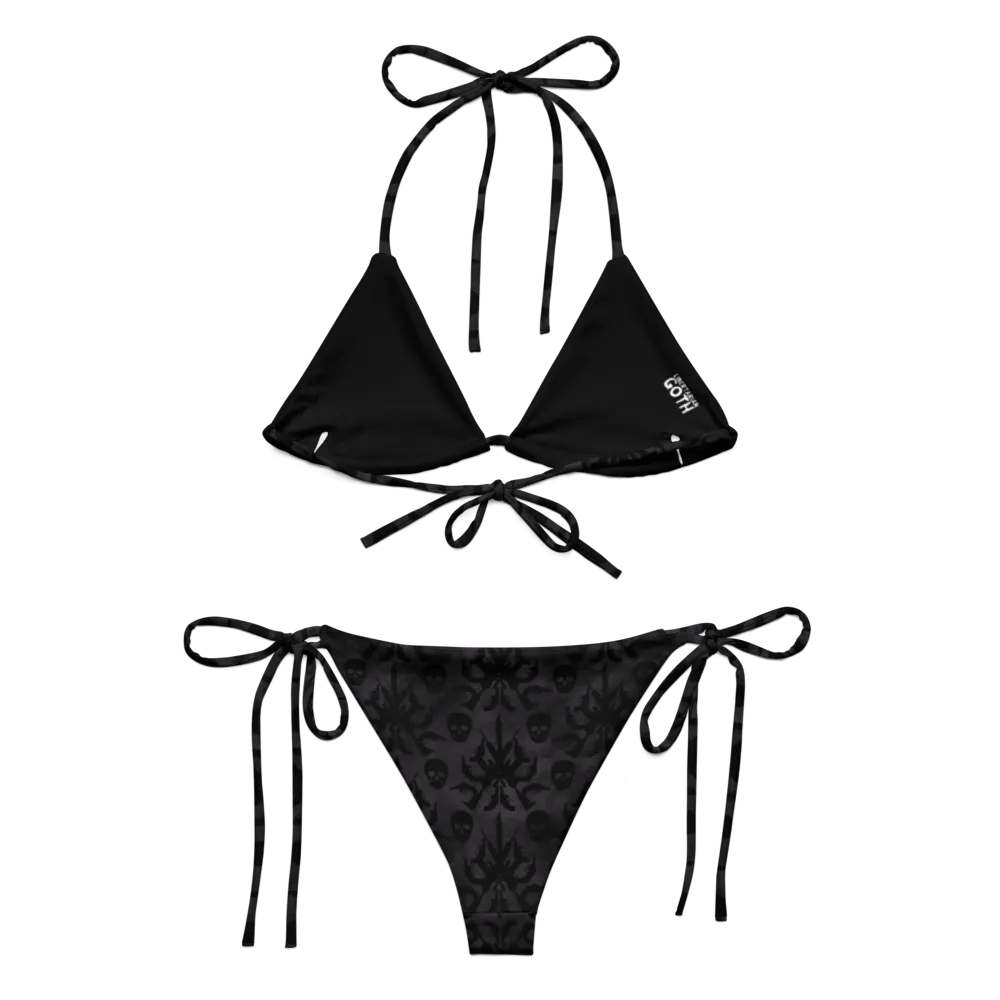 Gothic 2A String Bikini - Black product image (4)