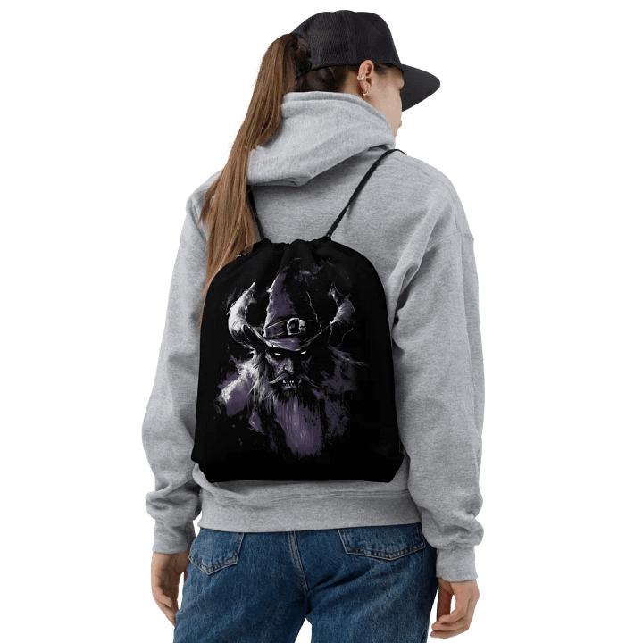 Dark Viking Drawstring Bag product image (2)