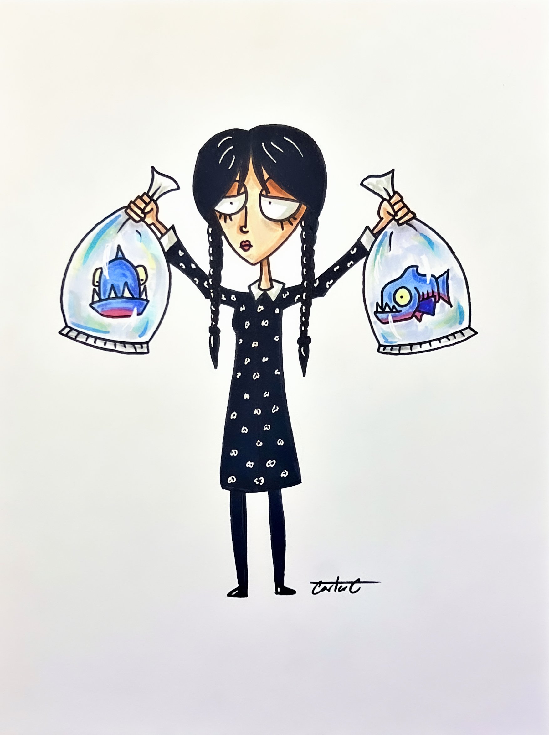 *Snap Snap* Day 10 Original Drawing product image (1)