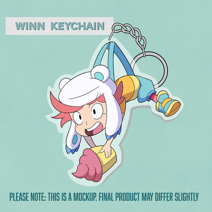 Winn Acrylic Keychain (Limited Preorder) product image (1)