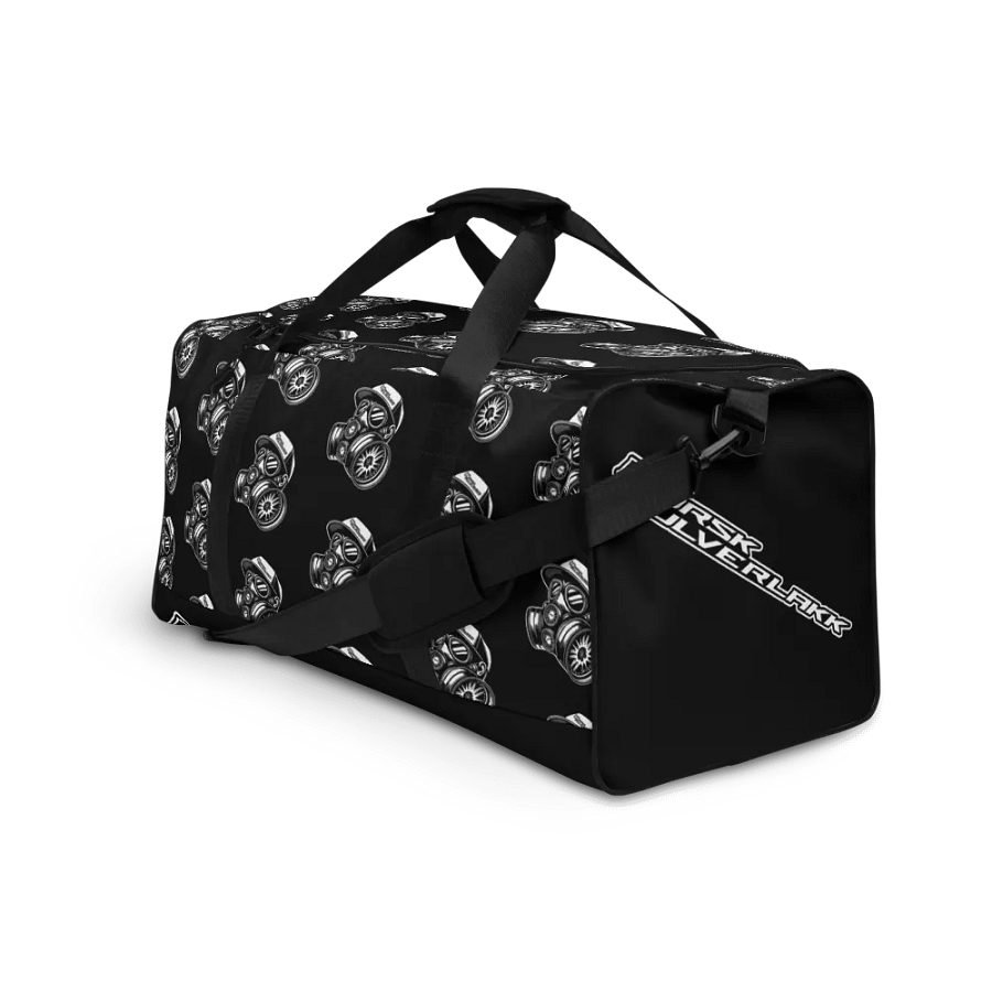 Norsk Pulverlakk Biohazard Chic All-Over Duffle Bag Hvit product image (3)