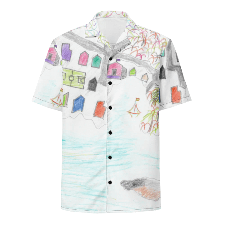 Haitian Coastal Village Shirt product image (1)