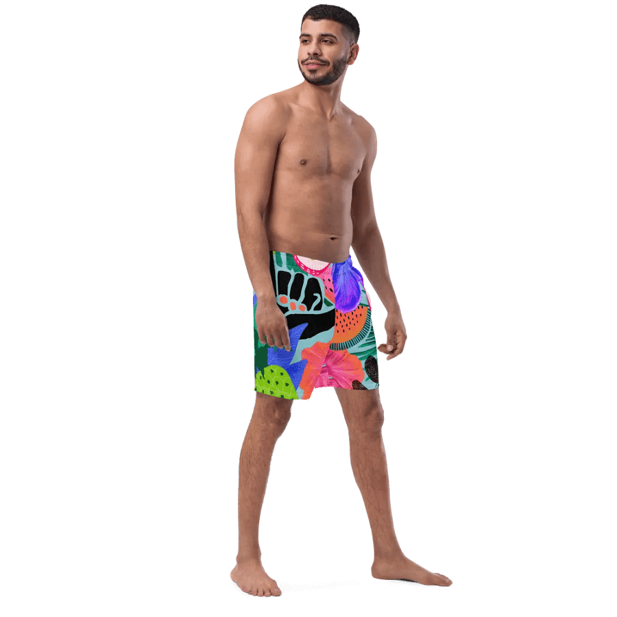 Tropical Fusion All-Over Swim Trunks product image (5)