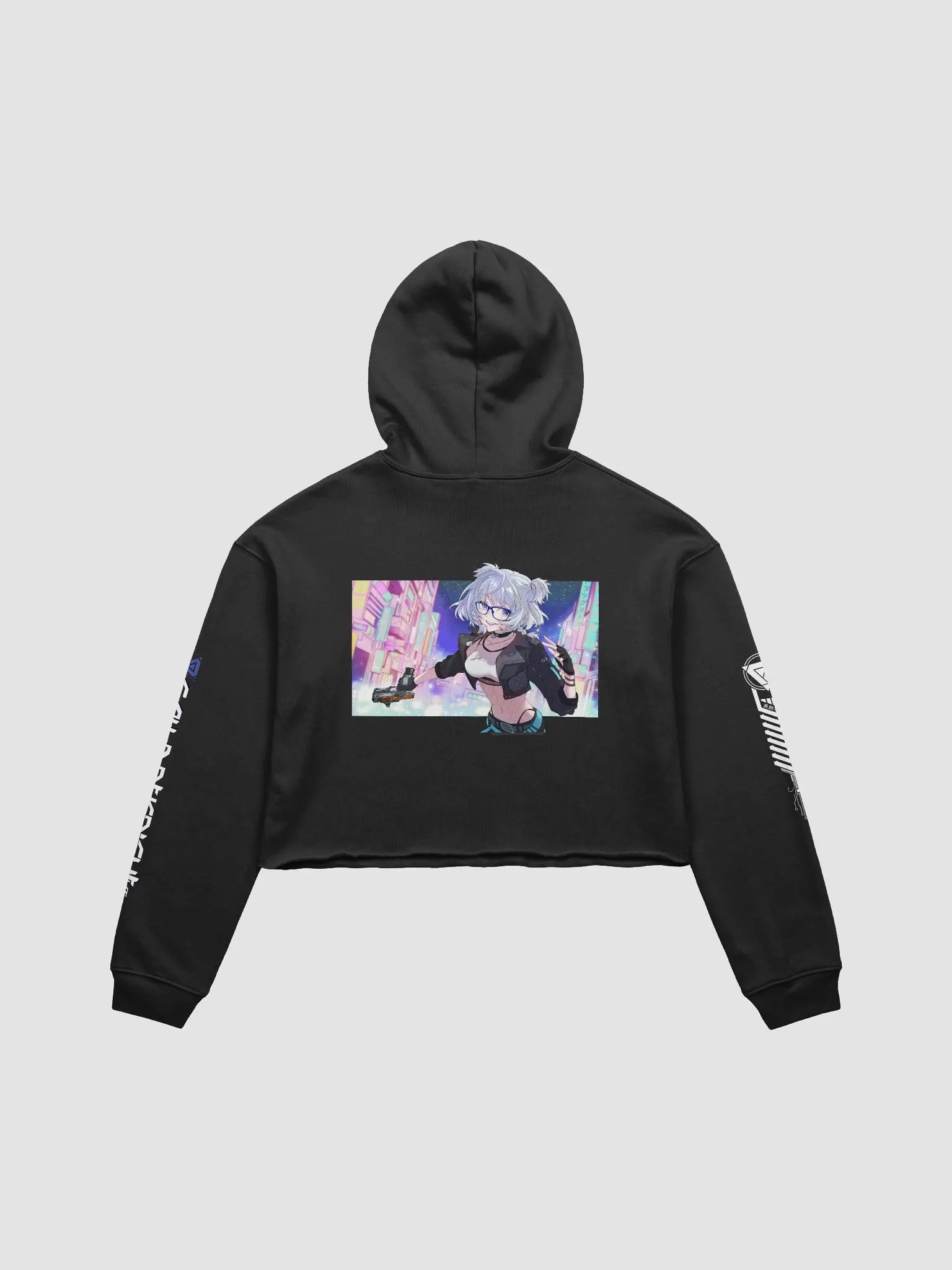 Chloe's "Joy of Merc" Cropped Hoodie product image (5)