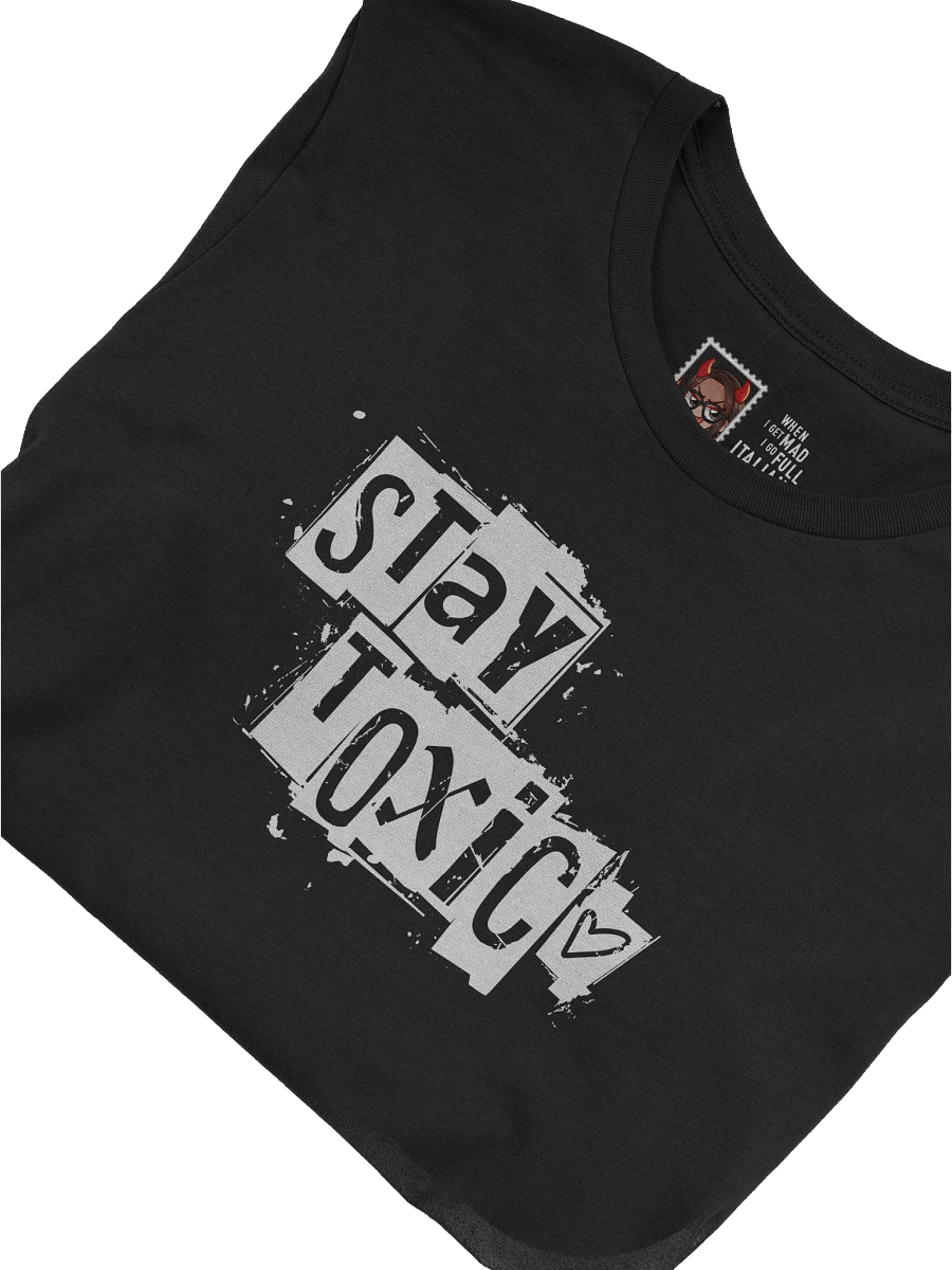 Stay Toxic ♥ Black Version product image (5)