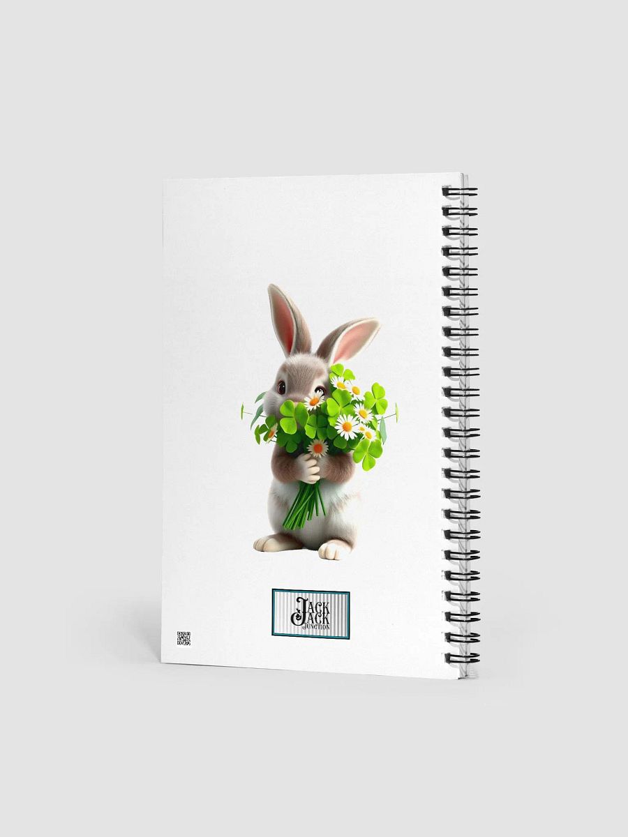 Little Lucky Bunny Spiral Notebook product image (4)