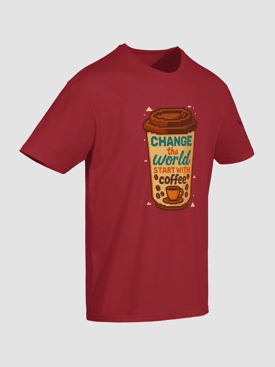 Pixel: Coffee Key Chain T's " Change The World " product image (29)