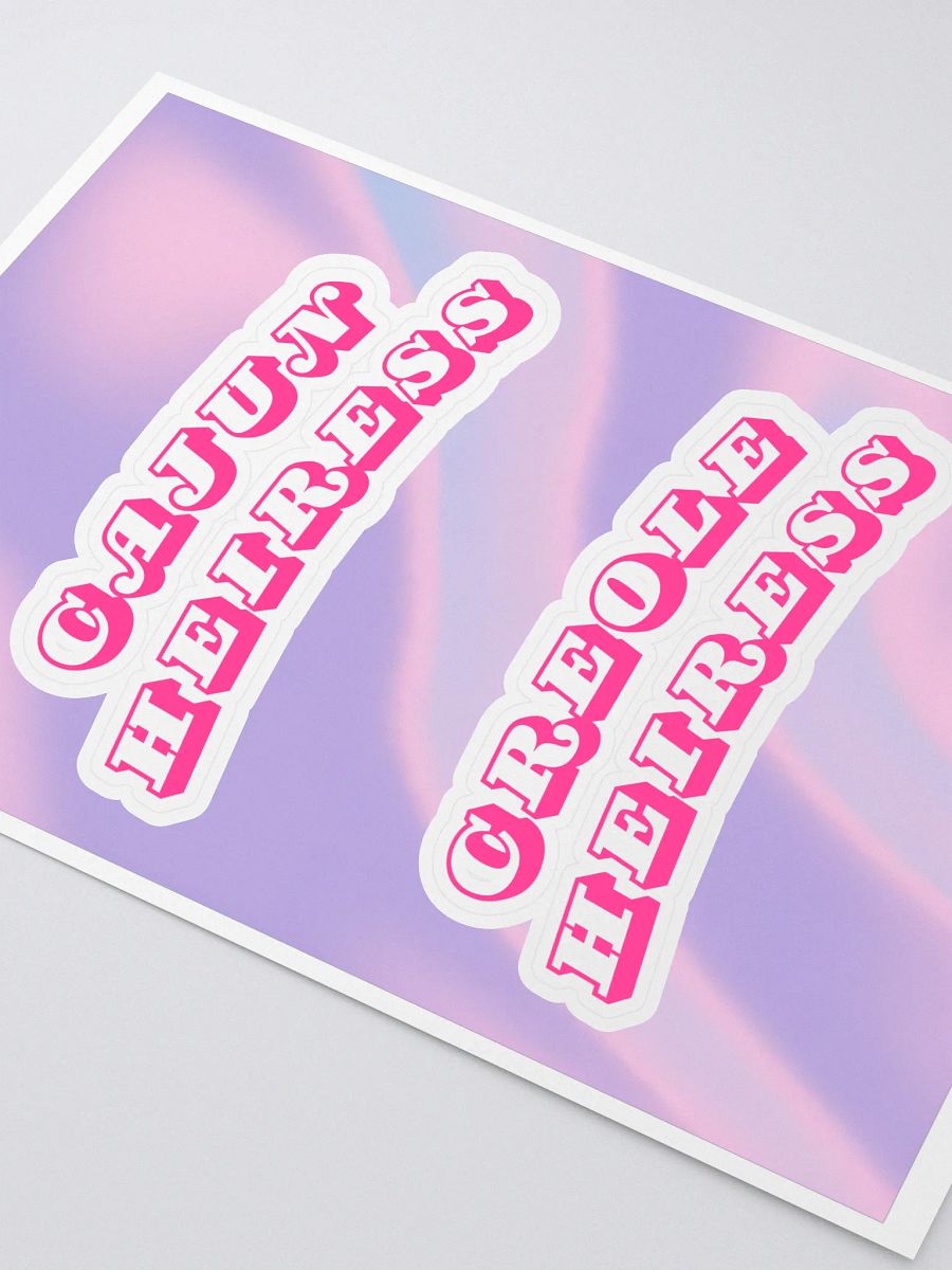 LOUISIANA HEIRESS STICKER SET product image (2)
