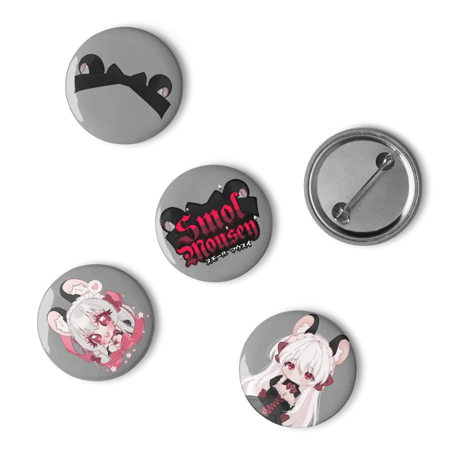 ♱ SMOL MOUSEY BUTTON PACK ♱ product image (2)