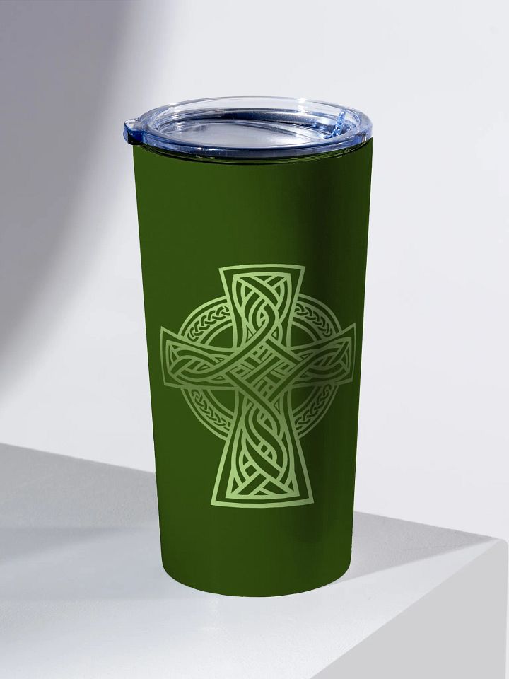 Celtic Cross Stainless Steel Tumbler product image (2)