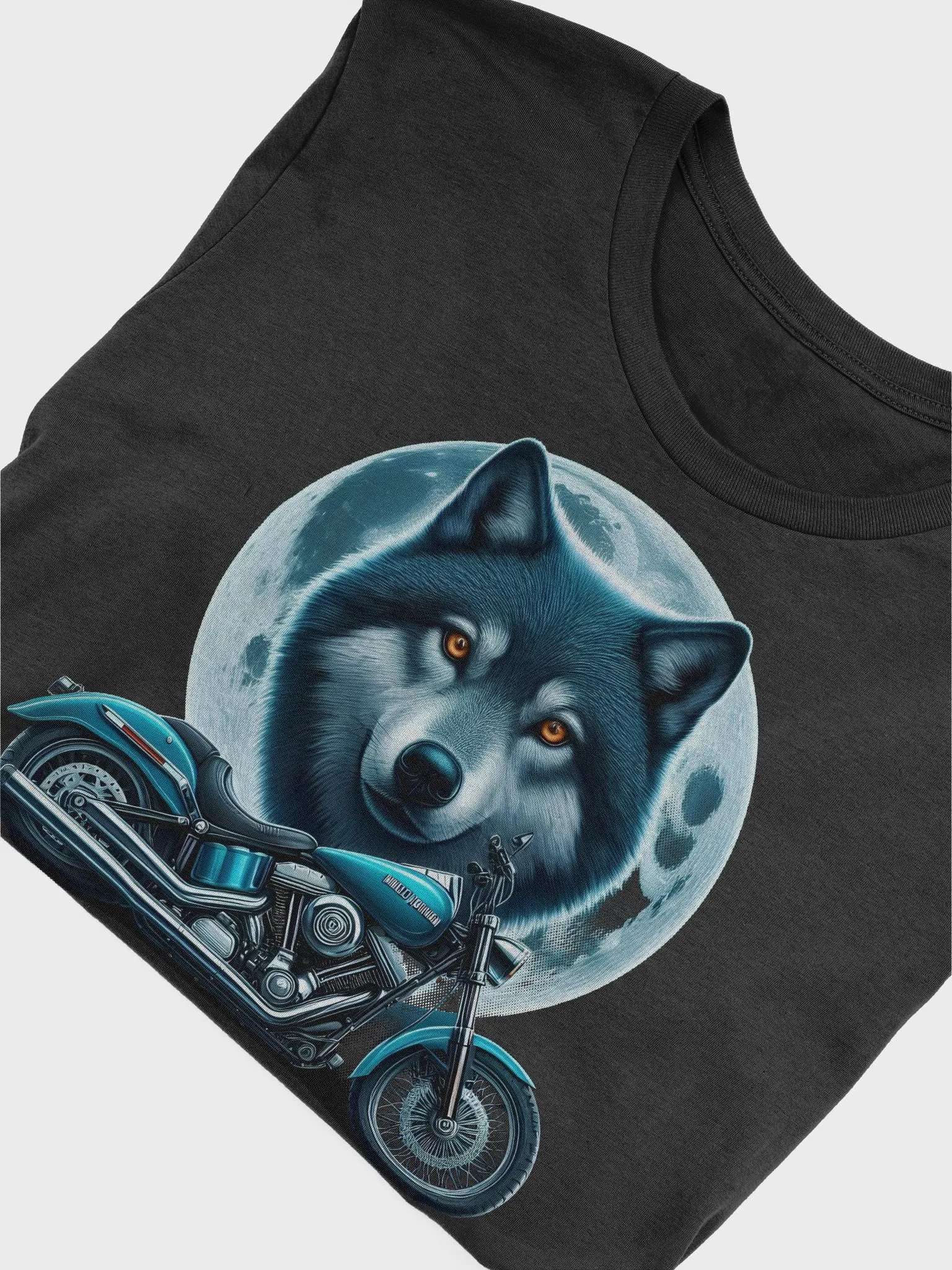 Motorcycle and Wolf - Unisex T-Shirt #18 product image (5)
