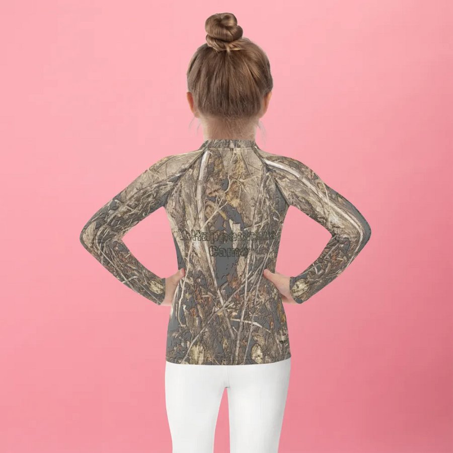 Kids Rash Guard - Dead Split - It Happennnns Camo product image (6)
