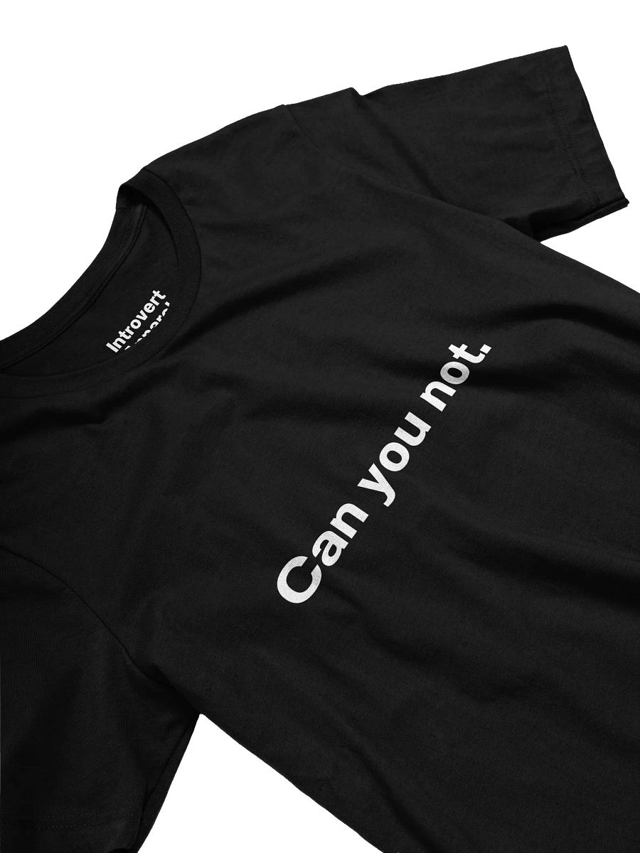 Can you not. Unisex T-Shirt product image (23)
