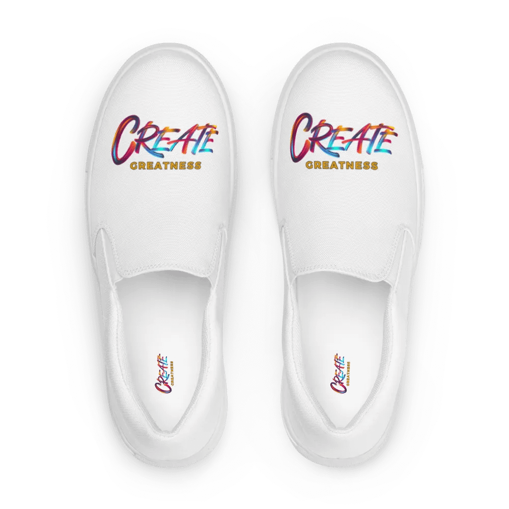 Create Greatness Women's Slip-Ons product image (1)