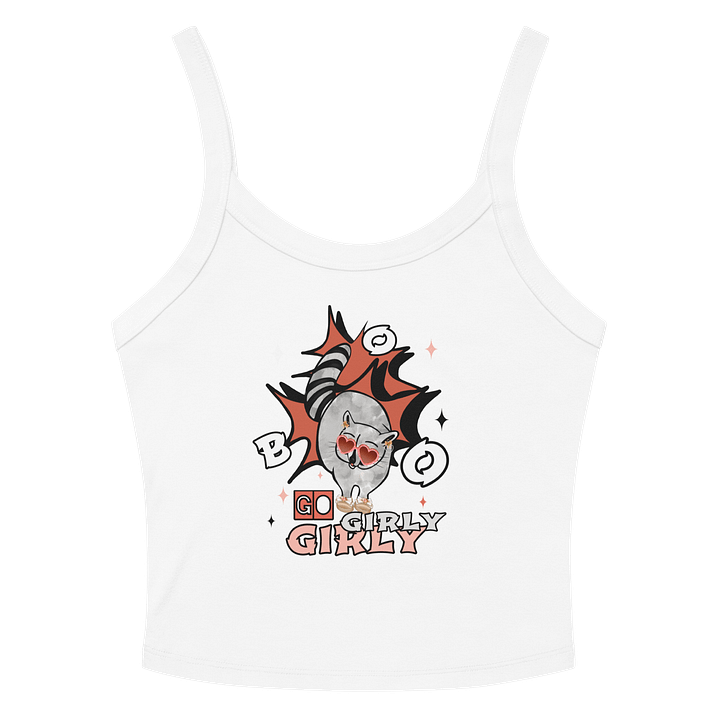 Girly Raccoon Chic Tank Top product image (22)