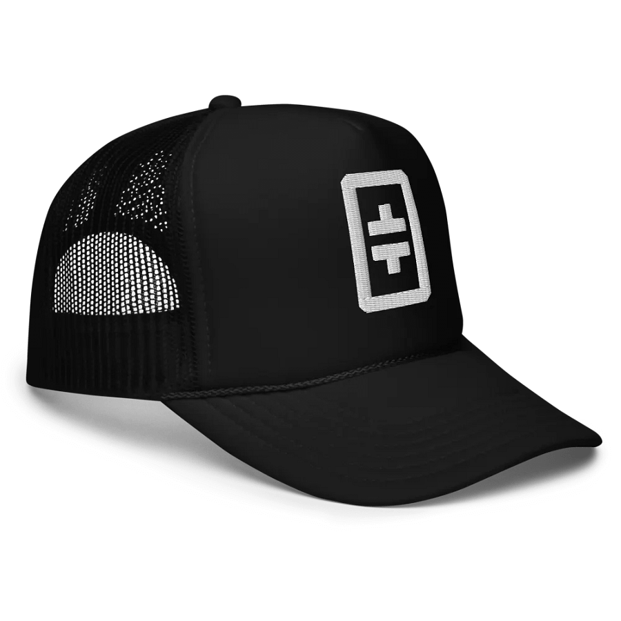 Theta Crypto Gift - Embroidered Trucker Hat Cap product image (5)