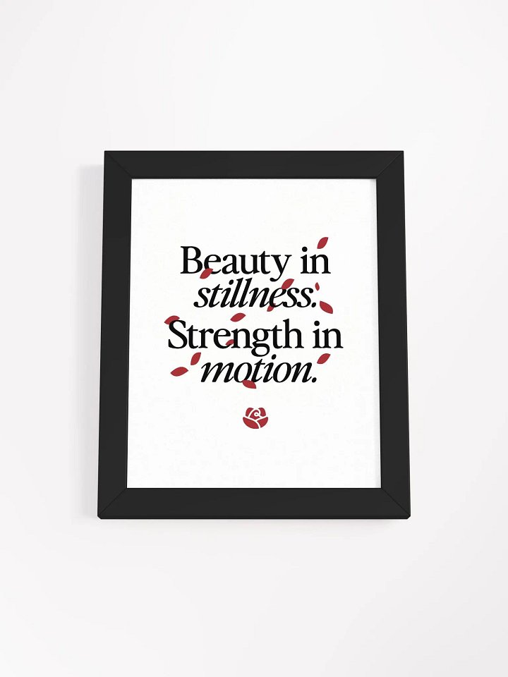 Framed High-Quality Matte Poster (in) by Allcolor product image (1)