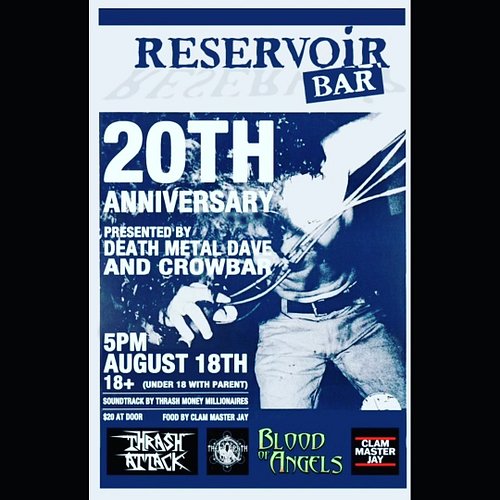 Come and join us for an exciting show to celebrate the 20th anniversary of @reservoir_bar , Tampa!
We are delighted to be a p...