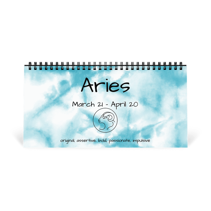 2026 Zodiac Desk Calendar product image (1)