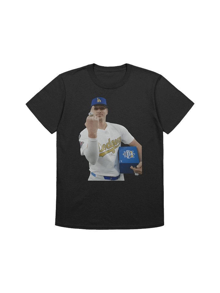 Kiké Hernández Middle Finger T-Shirt product image (1)