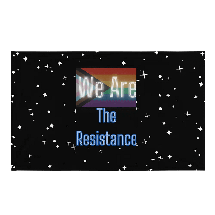 Resistors, We Are The Resistance, Flag product image (1)
