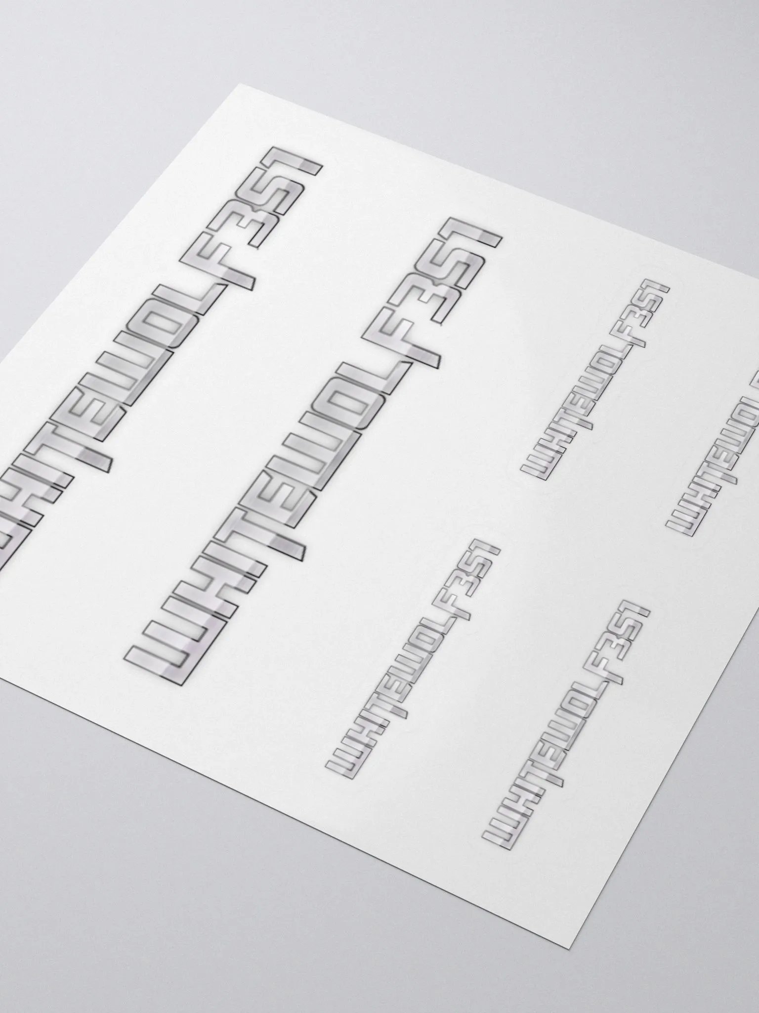 whitewolf351 Sticker Set product image (3)