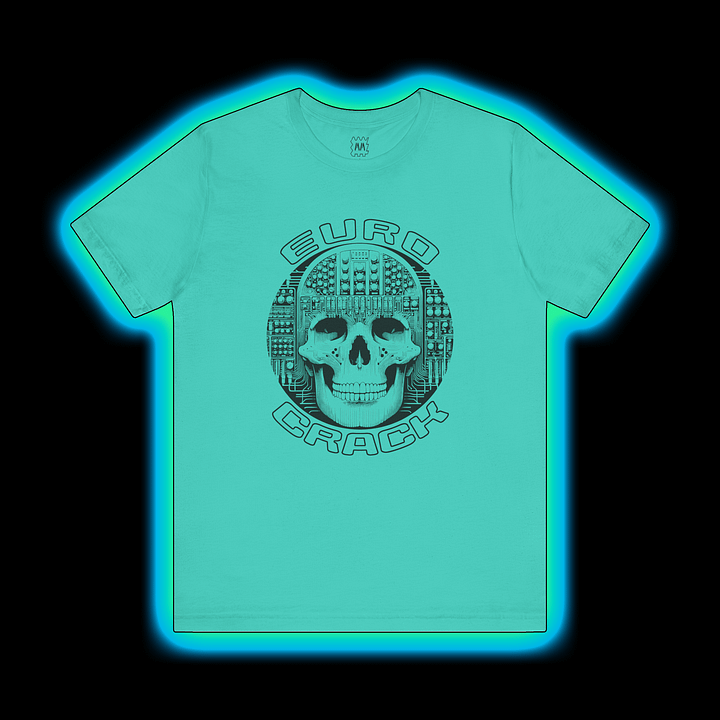 EuroCrack - Modular Synthesizer Eurorack Addict T-Shirt (BLACK PRINT) product image (1)