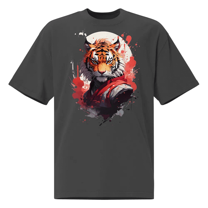 Stealthy Stripes Oversized Tee product image (1)