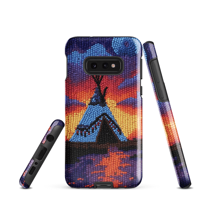 Teepee in Clouds Faux-Beaded Samsung® Tough Case product image (2)